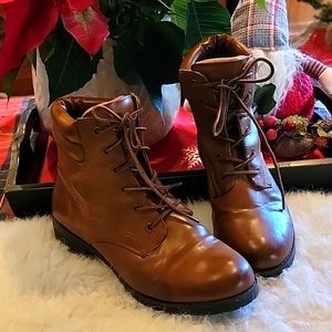 Boots by Forever 21, Brown, 10